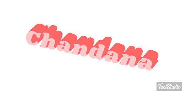 Chandana Efecto de texto