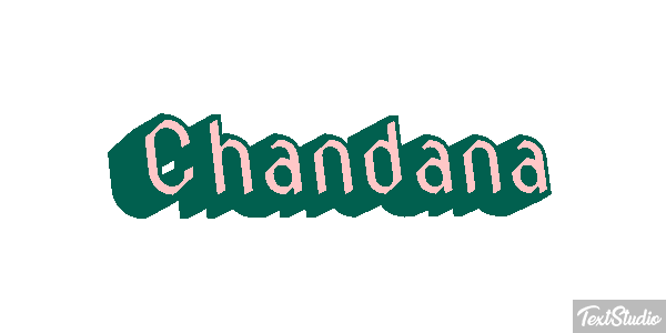 Chandana Efecto de texto