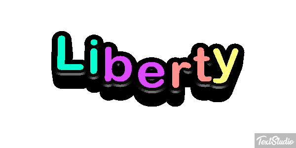 Liberty Effetto testo