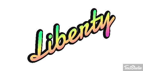 Liberty Effetto testo