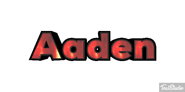 Aaden Text effect