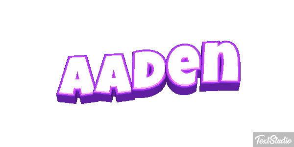 Aaden Text effect