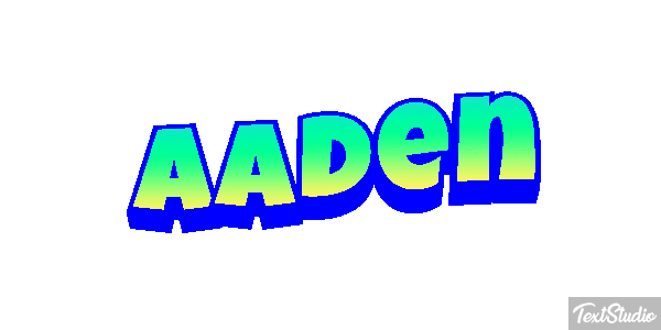 Aaden Text effect