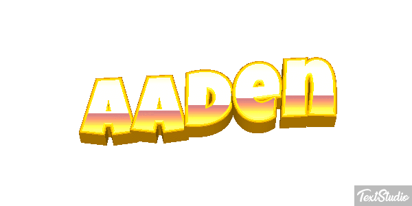Aaden Text effect