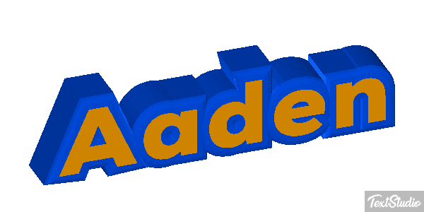Aaden Text effect