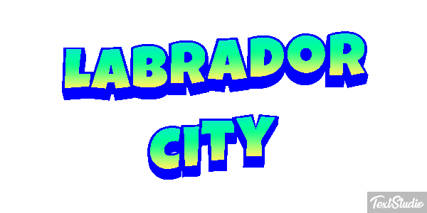 Labrador City Efekt tekstowy