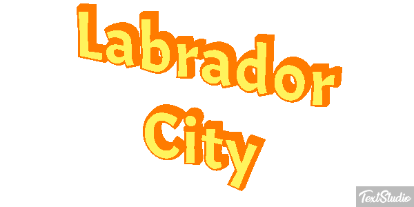 Labrador City Efekt tekstowy