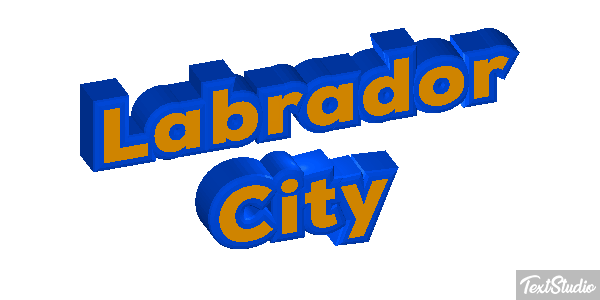 Labrador City Efekt tekstowy