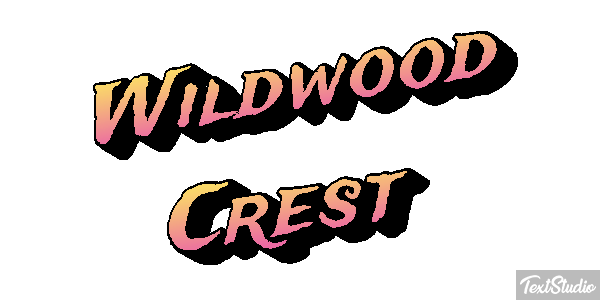 Wildwood Crest Effetto testo