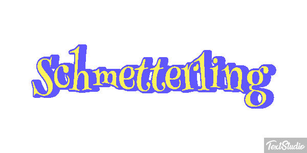 Schmetterling Texteffekt