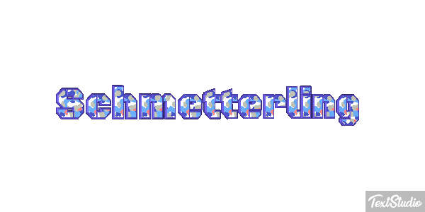 Schmetterling Texteffekt