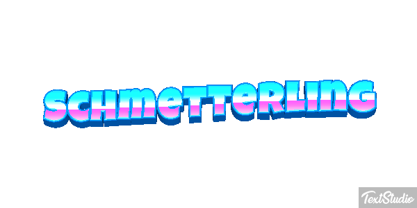 Schmetterling Texteffekt