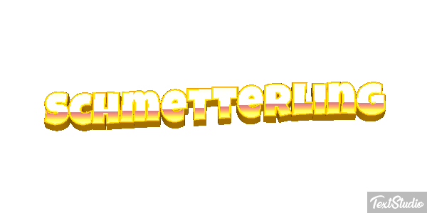 Schmetterling Texteffekt