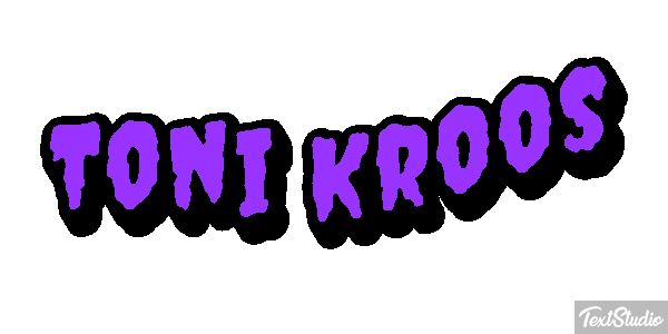Toni Kroos Text effect
