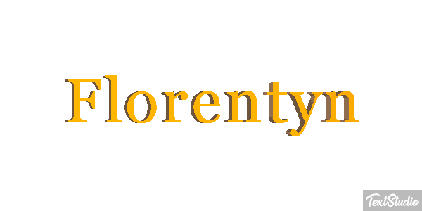 Florentyn Texteffekt