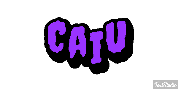 Caiu Efeito do texto