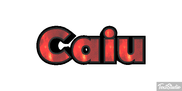 Caiu Efeito do texto
