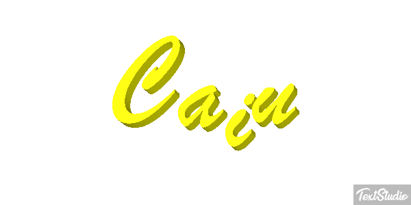 Caiu Efeito do texto