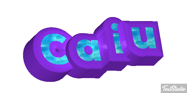 Caiu Efeito do texto