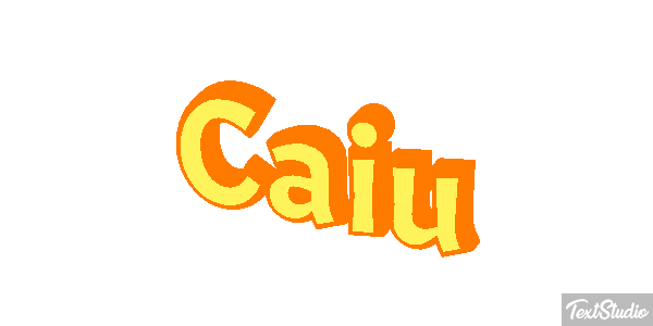 Caiu Efeito do texto