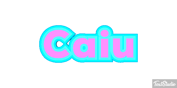 Caiu Efeito do texto
