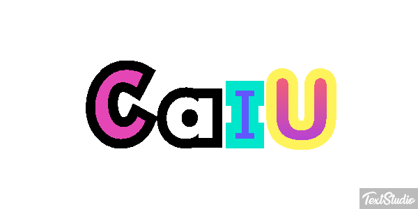 Caiu Efeito do texto