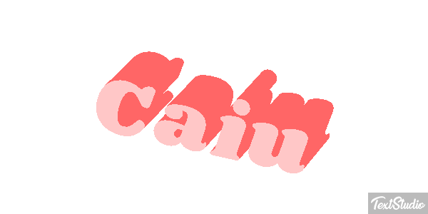 Caiu Efeito do texto