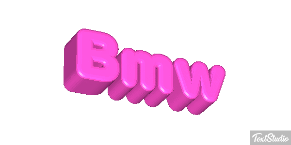 Bmw Text effect