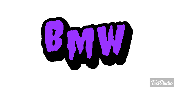 Bmw Text effect