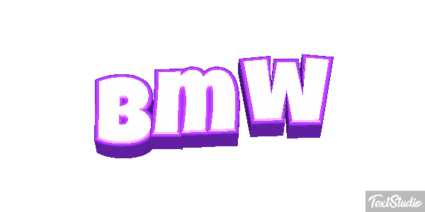 Bmw Text effect