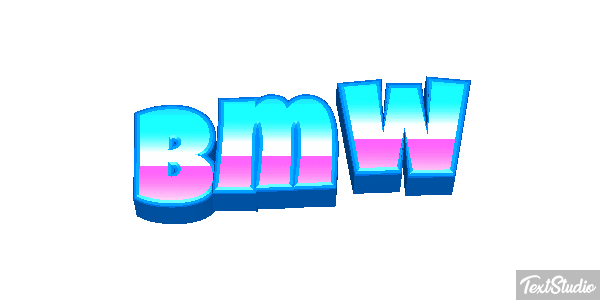 Bmw Text effect
