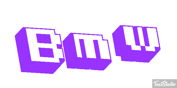 Bmw Text effect