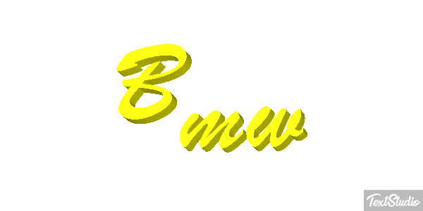 Bmw Text effect