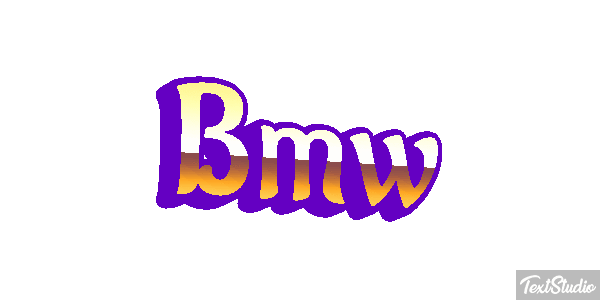 Bmw Text effect