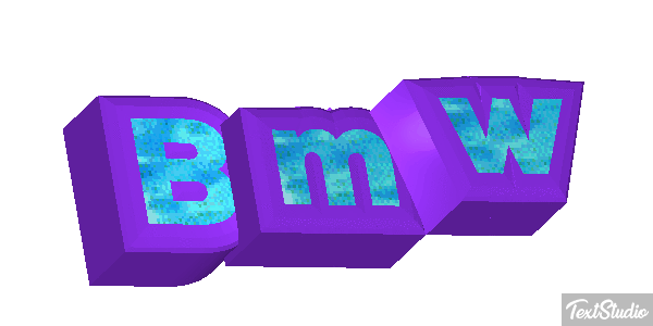 Bmw Text effect