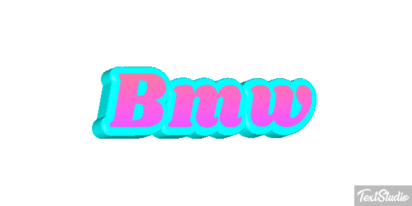 Bmw Text effect
