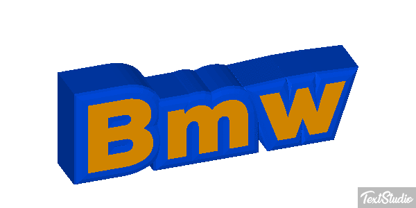 Bmw Text effect