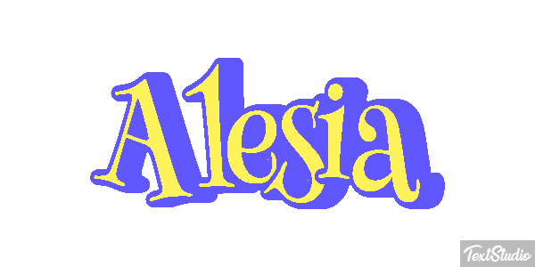 Alesia Text effect