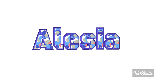 Alesia Text effect