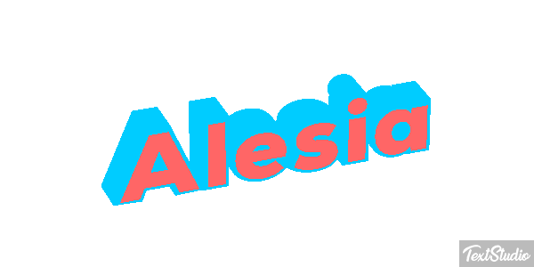 Alesia Text effect