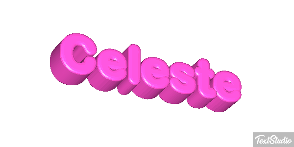 Celeste Efeito do texto