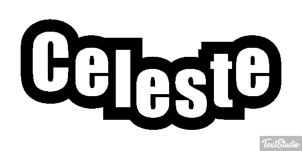 Celeste Efeito do texto
