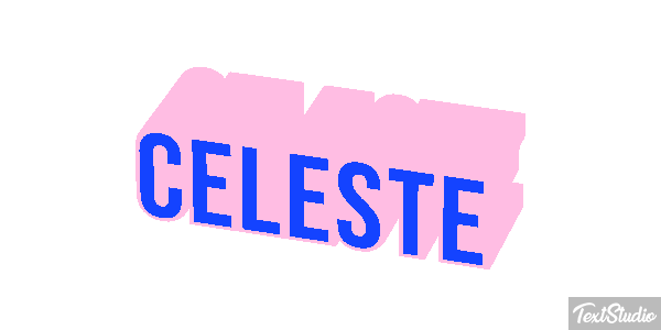 Celeste Efeito do texto