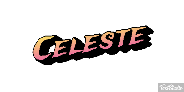 Celeste Efeito do texto