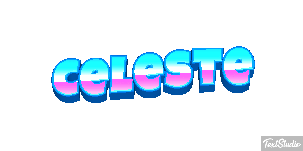 Celeste Efeito do texto