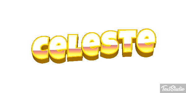 Celeste Efeito do texto
