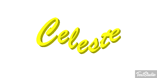 Celeste Efeito do texto
