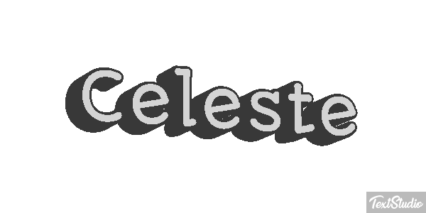 Celeste Efeito do texto