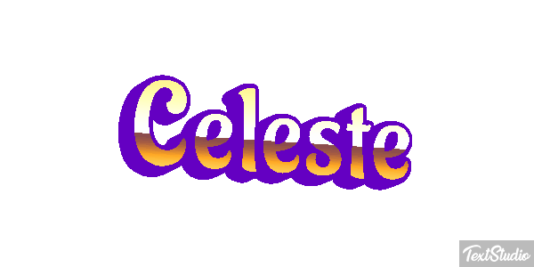 Celeste Efeito do texto