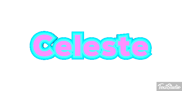 Celeste Efeito do texto